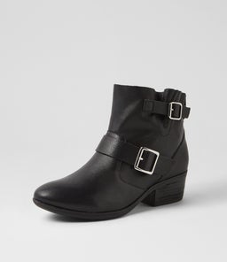ZARELLI DF BLACK LEATHER