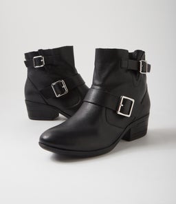 ZARELLI DF BLACK LEATHER