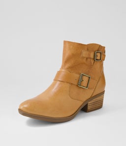 ZARELLI DF DK TAN LEATHER