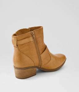 ZARELLI DF DK TAN LEATHER
