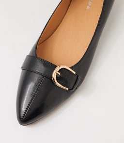 DARCEE DF BLACK BLACK HEEL LEATHER