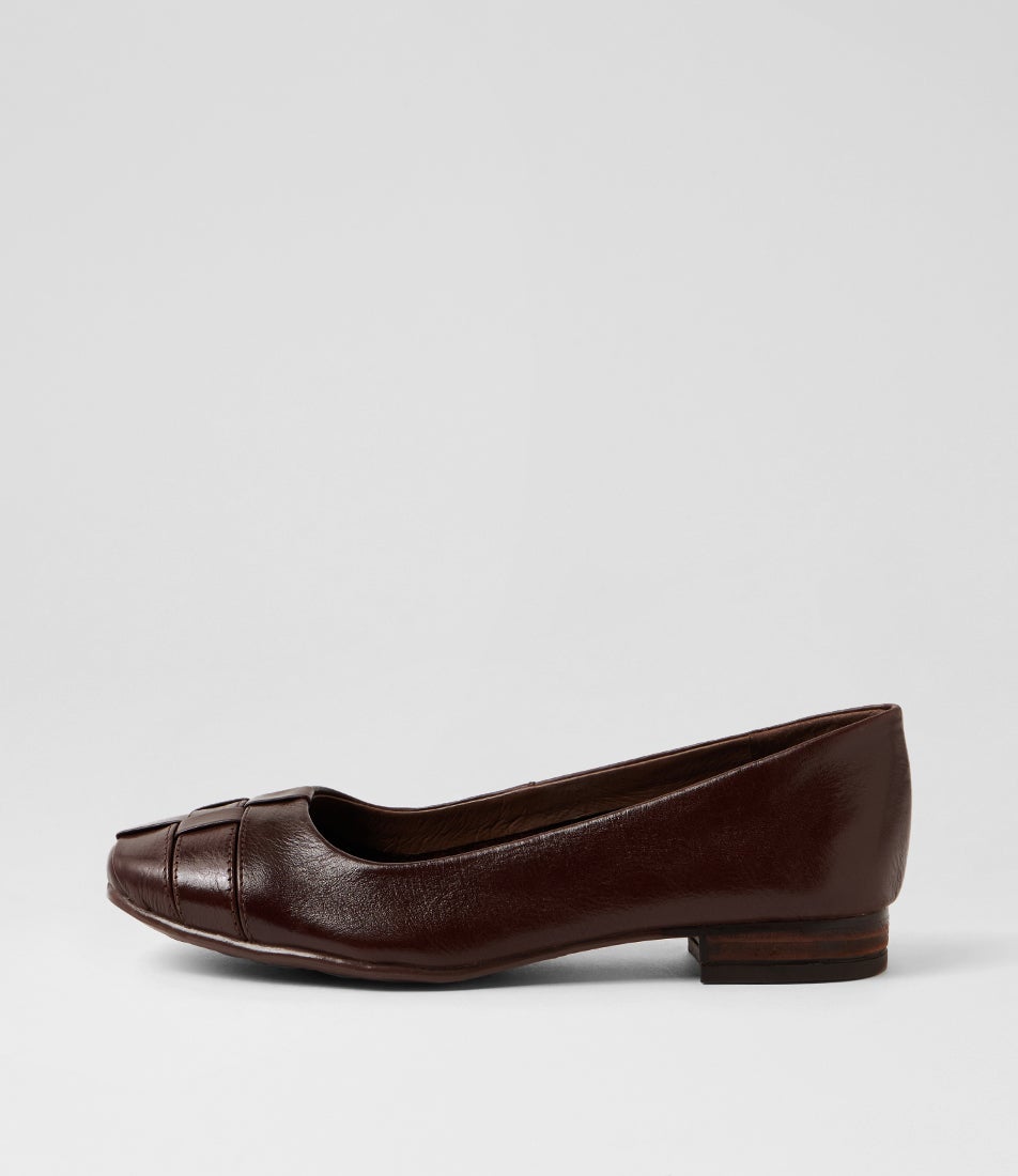 Tylan Choc Leather Flat Shoes