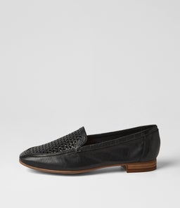 Tillis Black Natural Leather Flat Shoes Tillis Black Natural Leather Flat Shoes