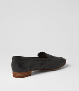 TILLIS DF BLACK NATURAL HEEL LEATHER