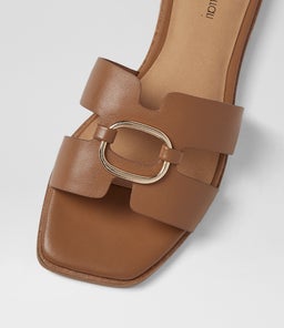 SIMLE DF TAN LEATHER
