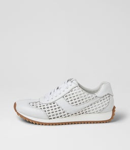 DIWA DF WHITE LEATHER WOVEN
