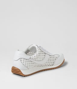 DIWA DF WHITE LEATHER WOVEN