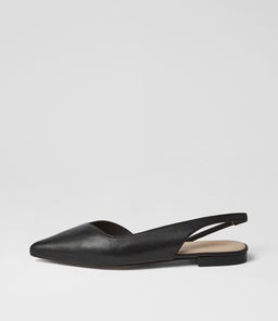 ASPEL DF BLACK BLACK HEEL LEATHER
