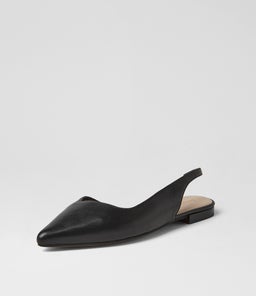 ASPEL DF BLACK BLACK HEEL LEATHER