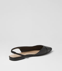 ASPEL DF BLACK BLACK HEEL LEATHER