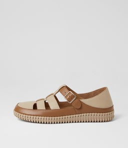 JOLCIE DF DK TAN CAMEL LEATHER