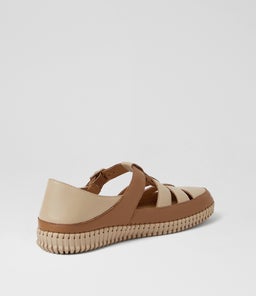 JOLCIE DF DK TAN CAMEL LEATHER