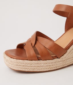 URMA DF CHESTNUT NATURAL ROPE LEATHER