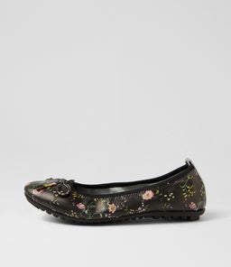 BELIN BLACK BOUQUET LEATHER