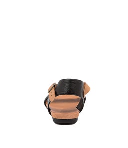 JINNIT BLACK TAN LEATHER