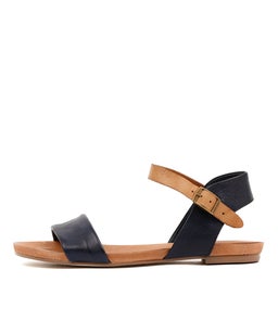 JINNIT NAVY TAN LEATHER