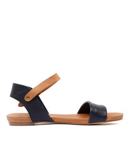 JINNIT NAVY TAN LEATHER