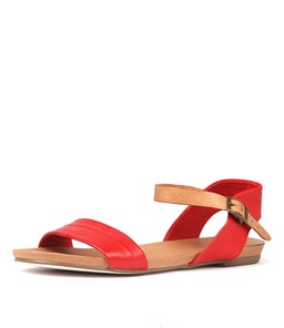 JINNIT RED TAN LEATHER