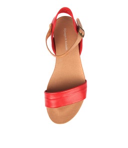 JINNIT RED TAN LEATHER