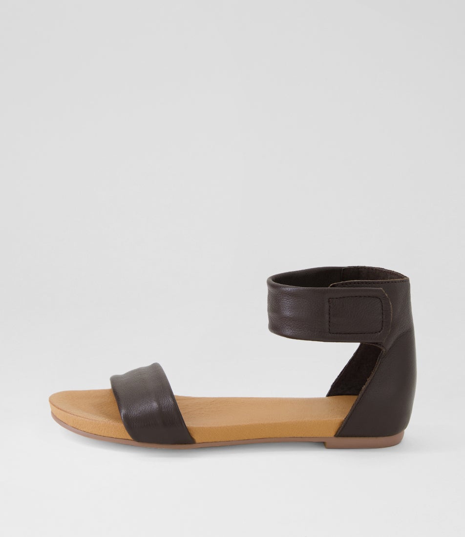 Juzz Choc Leather Sandals Juzz Choc Leather Sandals