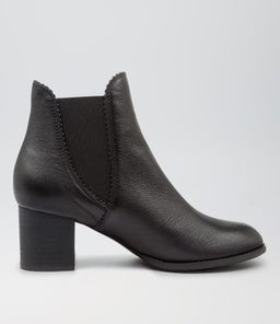 SADORE BLACK BLACK HEEL LEATHER