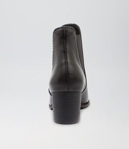 SADORE BLACK BLACK HEEL LEATHER