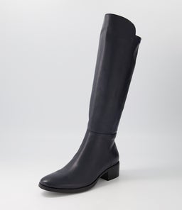 TETLEY NAVY LEATHER STRETCH SMOOTH
