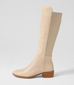 TETLEY ALMOND LEATHER STRETCH SMOOTH