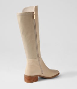TETLEY ALMOND LEATHER STRETCH SMOOTH