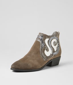 NARNIA GREY SUEDE