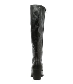 SLED BLACK BLACK HEEL LEATHER
