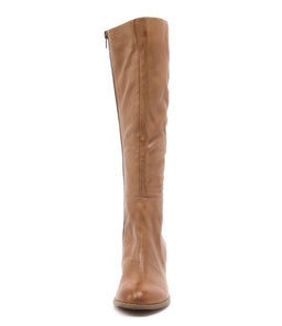SLED DK TAN LEATHER
