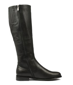 YARARI BLACK LEATHER