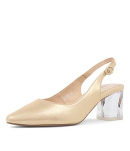 HINNIS GOLD SHIMMER LEATHER