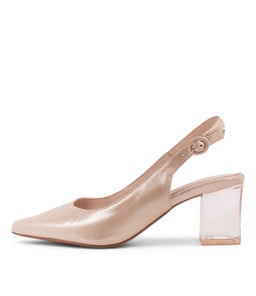 HINNIS NUDE SHIMMER LEATHER