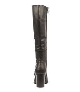 ALLOUTA BLACK LEATHER