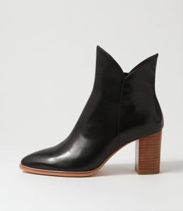 ASTRONOMY BLACK NATURAL HEEL LEATHER