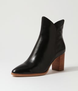 ASTRONOMY BLACK NATURAL HEEL LEATHER