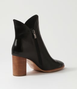 ASTRONOMY BLACK NATURAL HEEL LEATHER