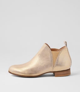 FOE BEIGE&GOLD SMUDGE LEATHER