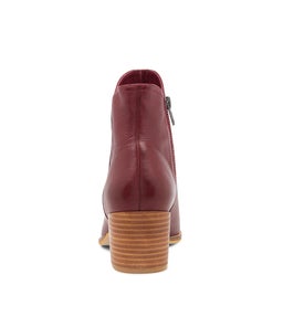 MOCKAS BURGUNDY LEATHER