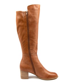 SETLEY COGNAC LEATHER STRETCH SMOOTH
