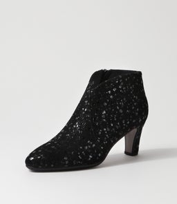 TEMPLESS BLACK SPARKLE SUEDE