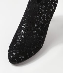 TEMPLESS BLACK SPARKLE SUEDE