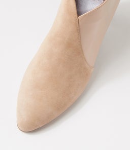 TEMPLESS CAFE SUEDE PATENT