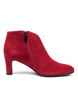 TEMPLESS RED RED SUEDE SUEDE