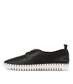 Huston Black Leather Sneakers Huston Black Leather Sneakers