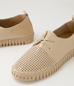 HUSTON CAFE CAFE SOLE PATENT LEATHER