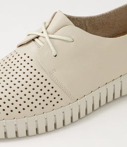 HUSTON ALMOND ALMOND SOLE LEATHER