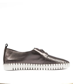 HUSTON PEWTER LEATHER